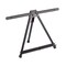 KINGART® Black Aluminum Tabletop Display Easel, Adjustable with Extension Arm Wings
